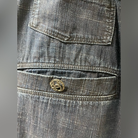 Chanel 06P Midrise Straight Leg Jeans 44 - Picture 6 of 16